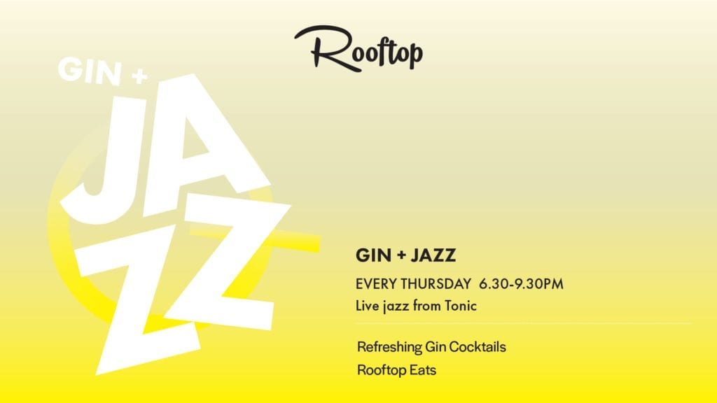 Gin and Jazz on the Rooftop