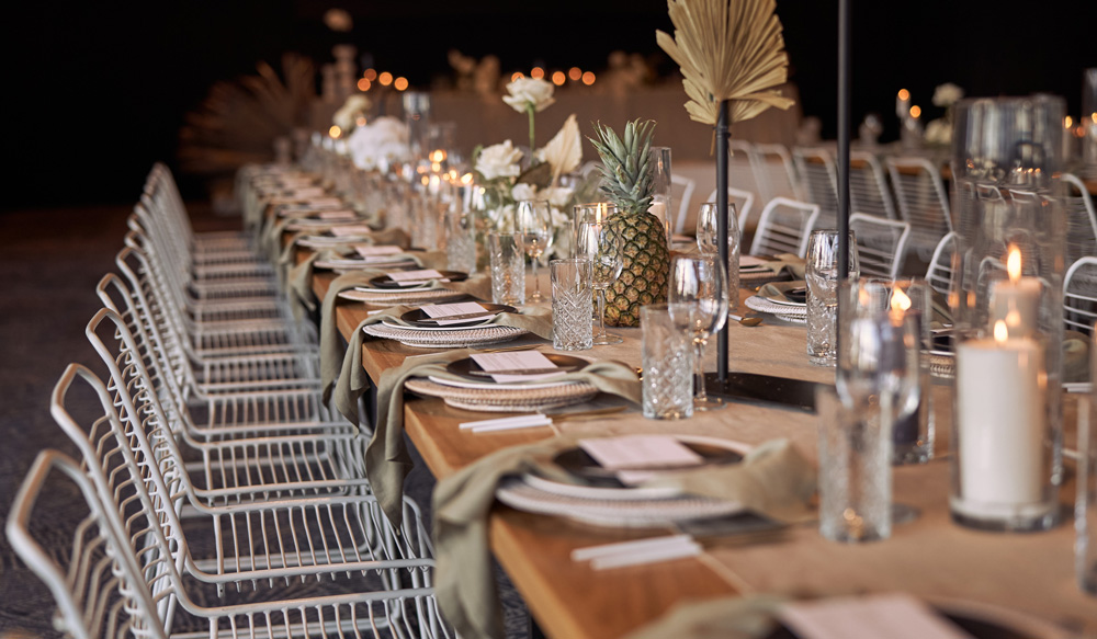 The Island Gold Coast Family Dining Wedding