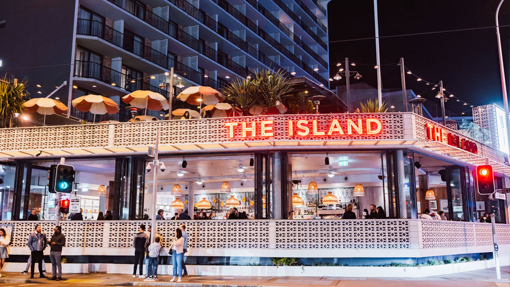 Goldie's Bar and Bistro at the Island Gold Coast